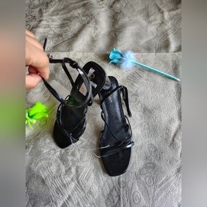 Calvin Klein Women's Black Strappy Sandals